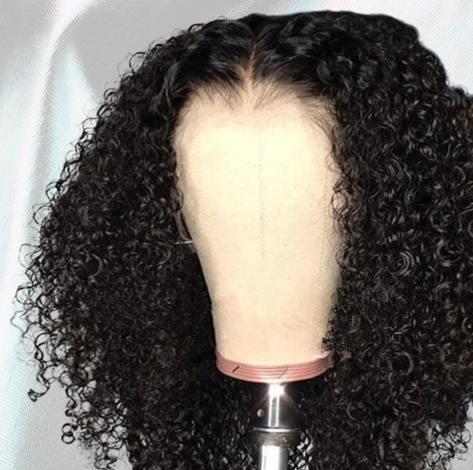 Perruque Curly 13X6 Lace Frontale RAW HAIR - 300% Volume, Cheveux 100% Humains
