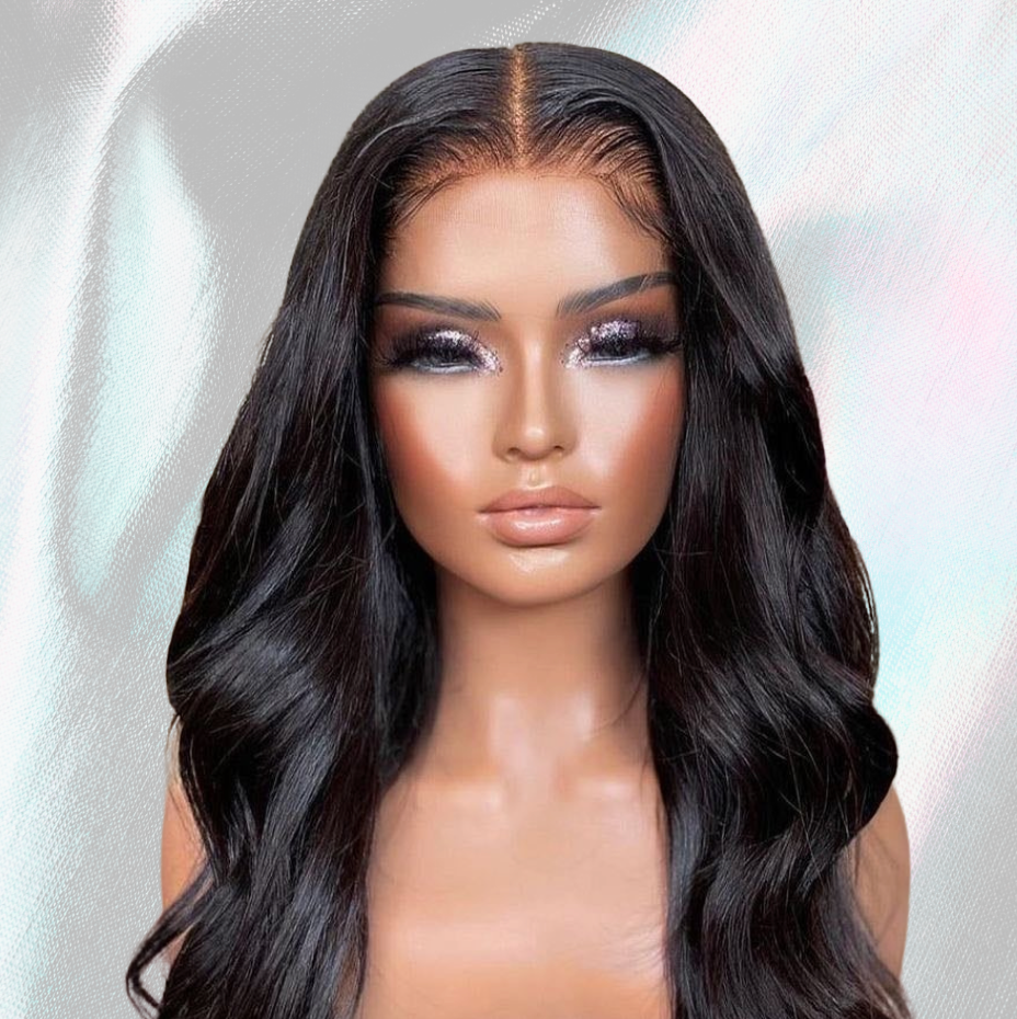 Perruque Brésilienne Bouclée – Cheveux Naturels Ondulés, 13x6 HD