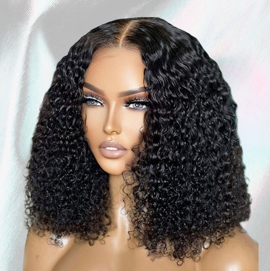 Perruque Curly 13X6 Lace Frontale RAW HAIR - 300% Volume, Cheveux 100% Humains